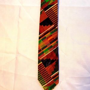 Handmade ANKARA Kente NeckTie/ Kente
